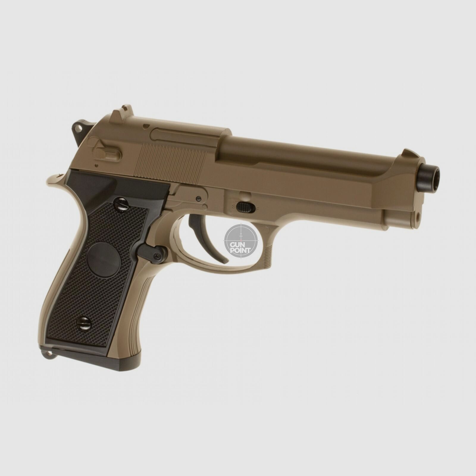2nd Chance | Softair - Pistole - Cyma - M92/ CM126 AEP TAN - ab 14, unter 0,5 Joule