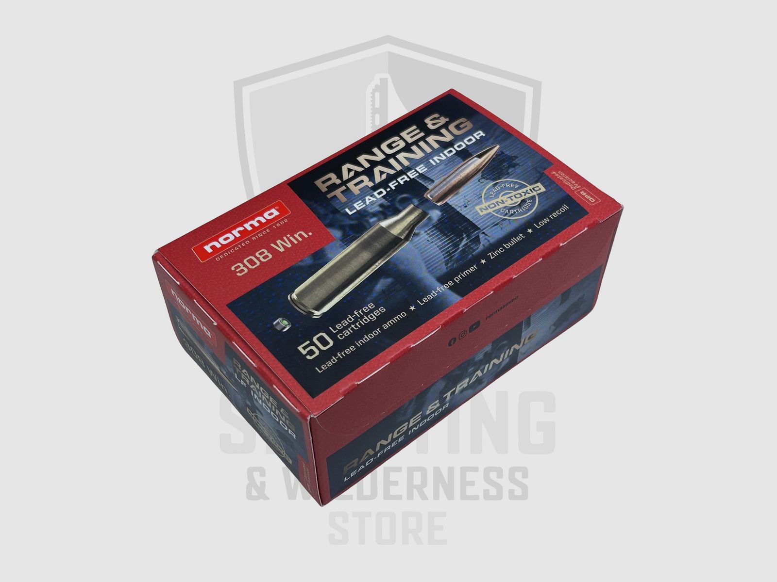 Norma HP Range & Training LF Indoor .308 110gr/7.1g, Bild 2 von 2