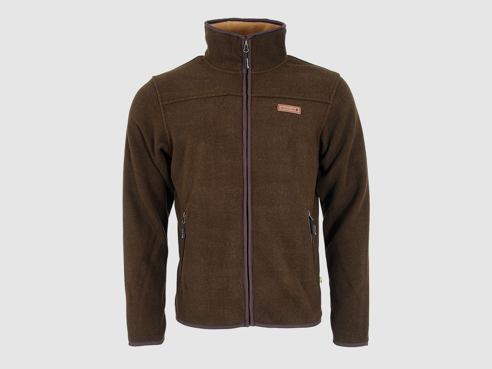 Woodline Bolmen Fleecejacke Herren Braun -M