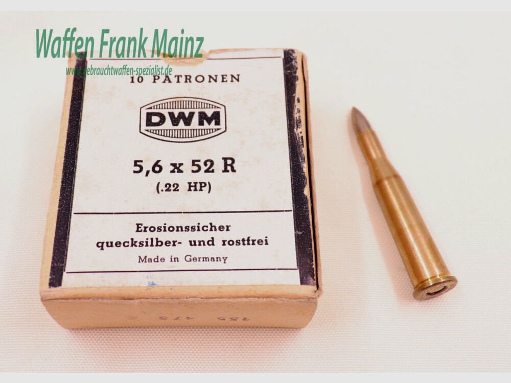 DWM, Karlsruhe Büchsenpatronen 5,6x52R