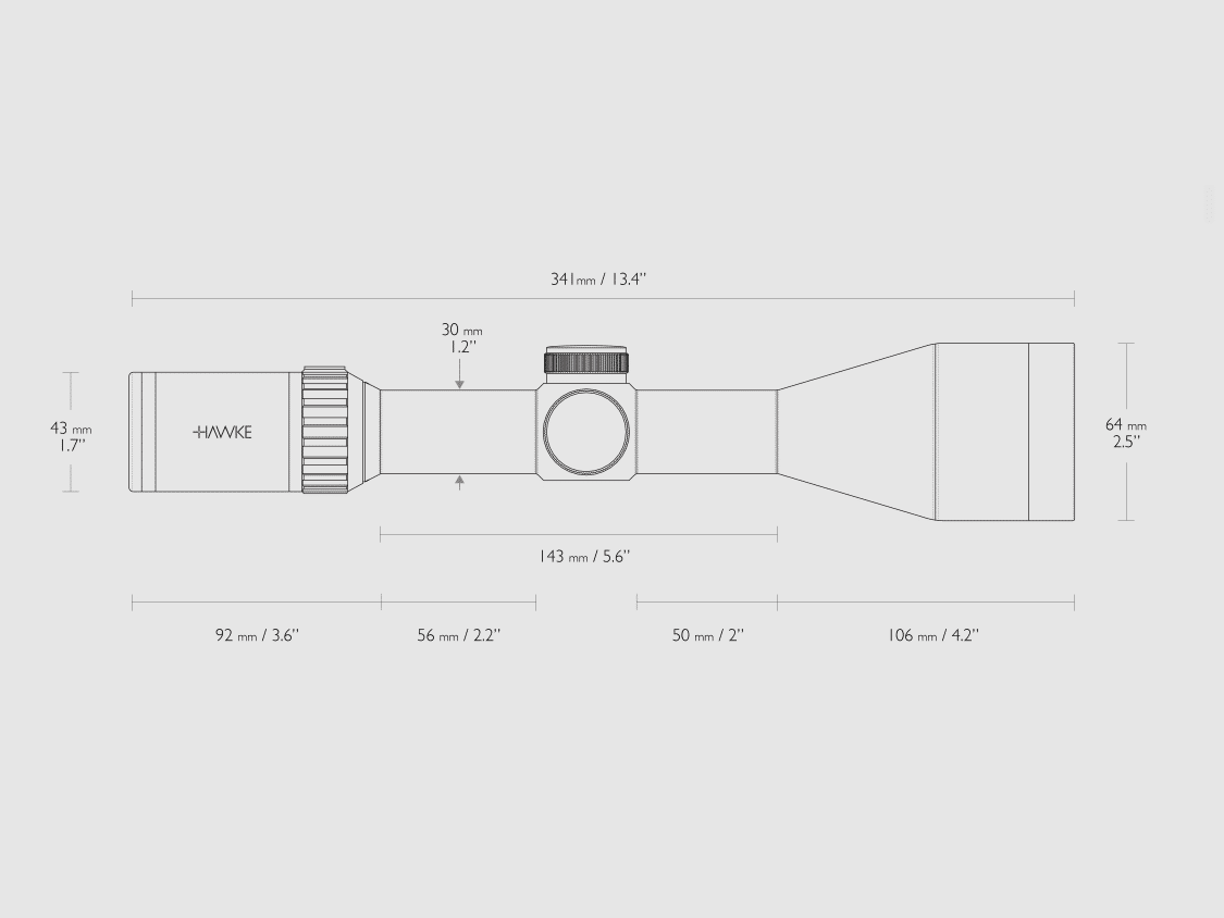 HAWKE VANTAGE 30 WA 3-12X56