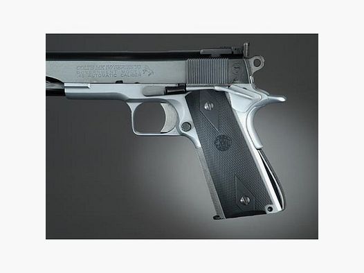 Hogue Checkered Rubber Grip Colt 1911