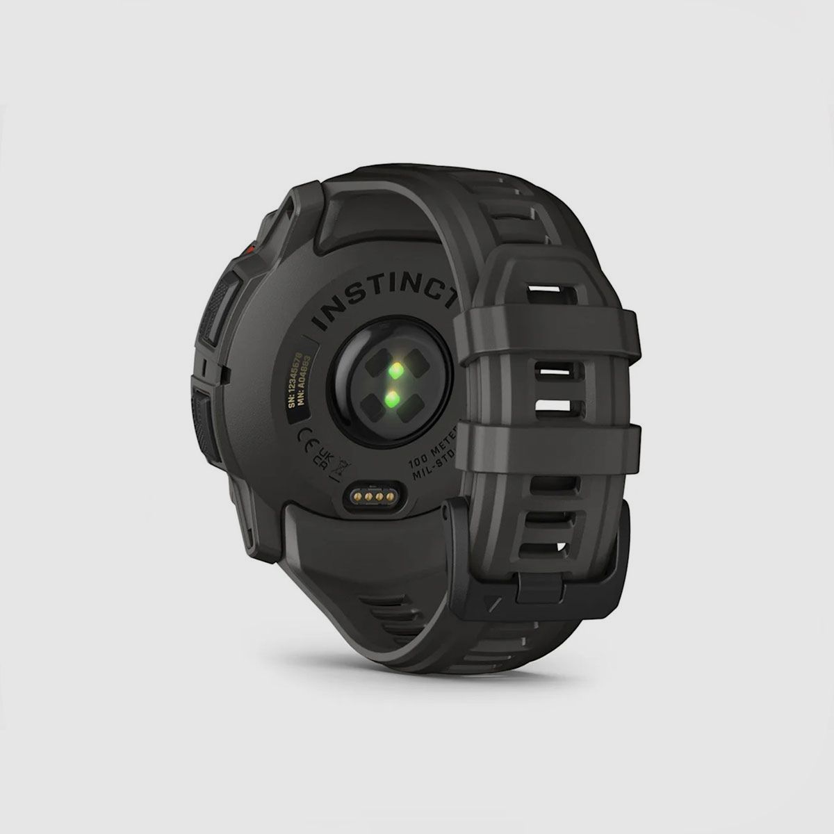 UHR – GARMIN – INSTINCT® 3 | 50MM | SOLAR | Schwarz mit Charcoal Silikonarmband, Bild 18 von 19
