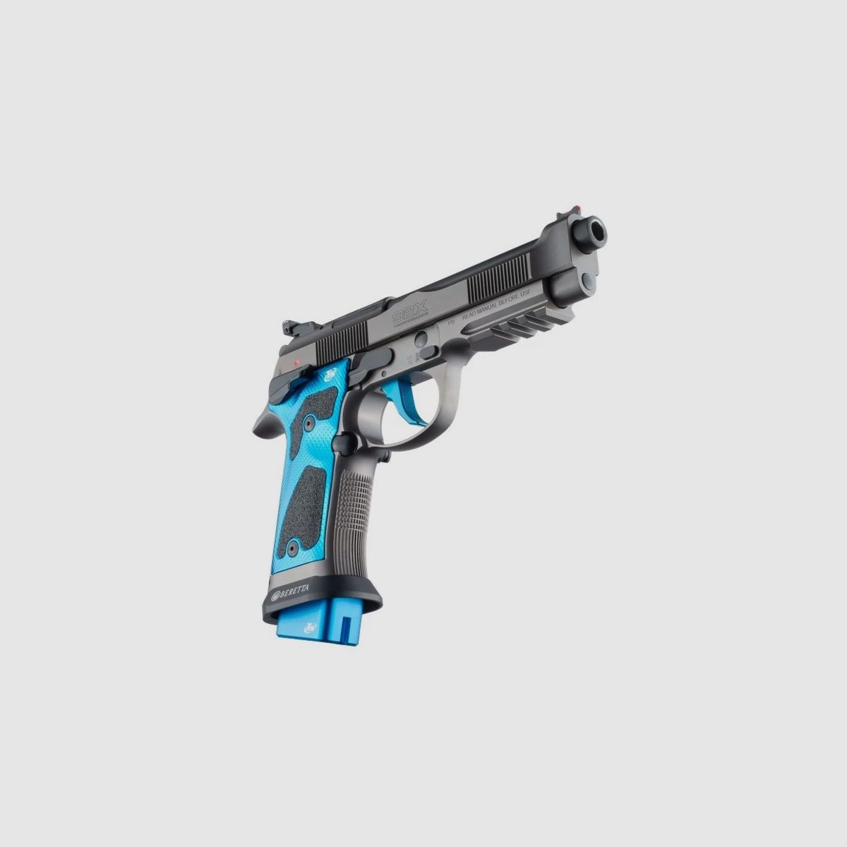 Beretta 92X Performance Optic Dark Series Blue Full Optional Pistola Semiautomatica Cal. 9 mm Luger – 20 Colpi