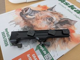 MAK MONTAGE FOR MERKEL KR1 BBF B3/B4 K3 and similar Swarovski SR rail.