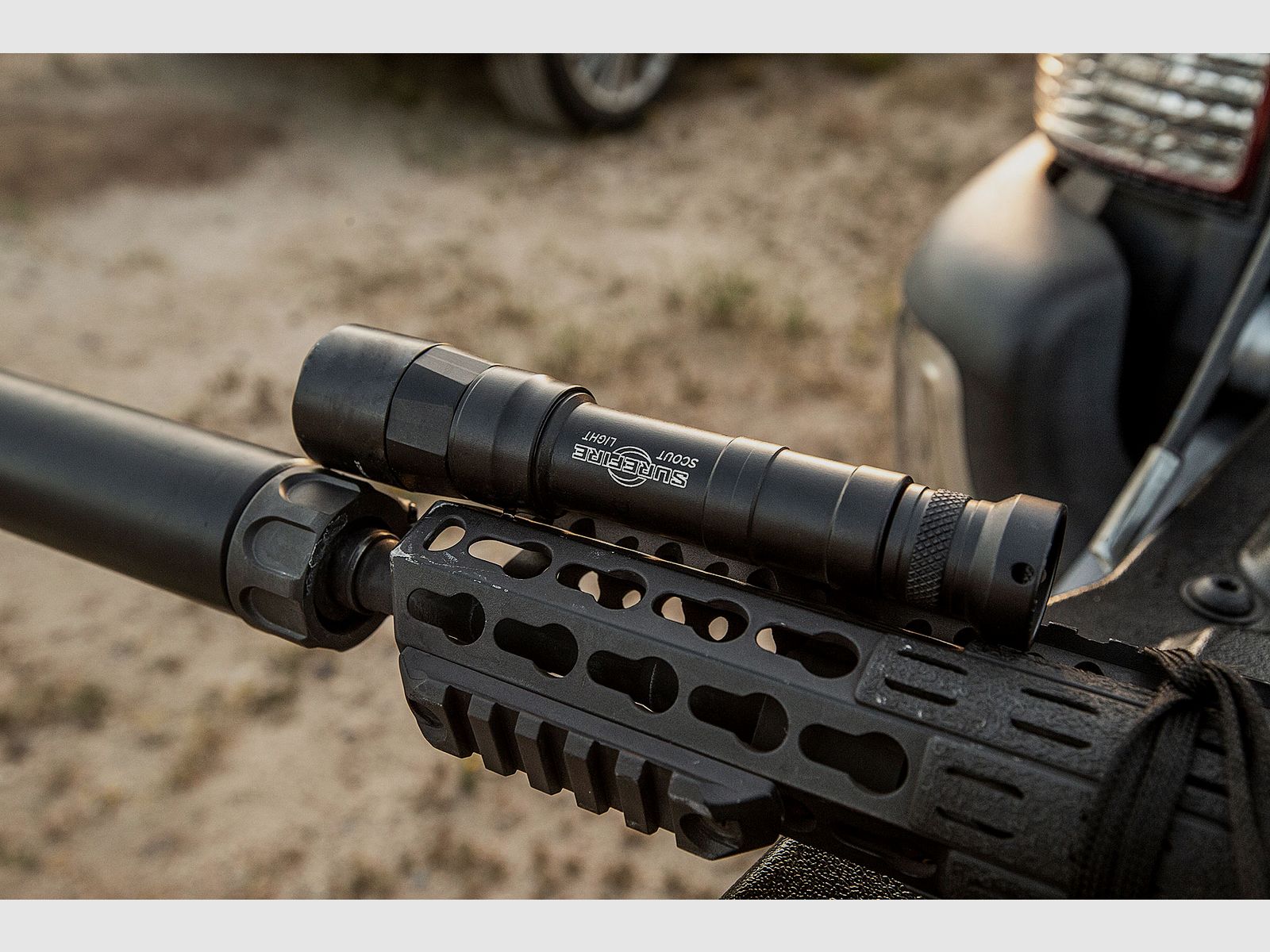 SUREFIRE M640DFT-BK-PRO TURBO SCOUT LIGHT® PRO 3-Volt w/ Z68 Tailcap, image 3 of 11