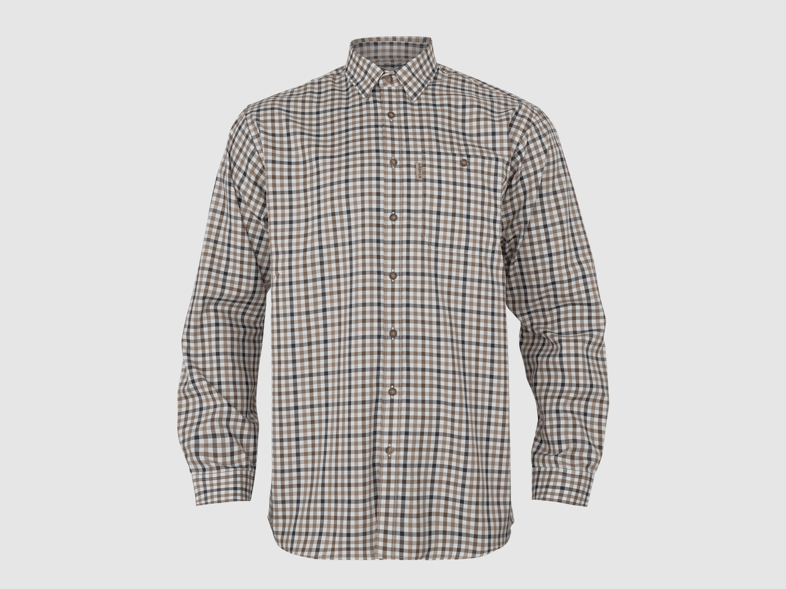 Härkila Milford Shirt Men Blue/Beige Check XL