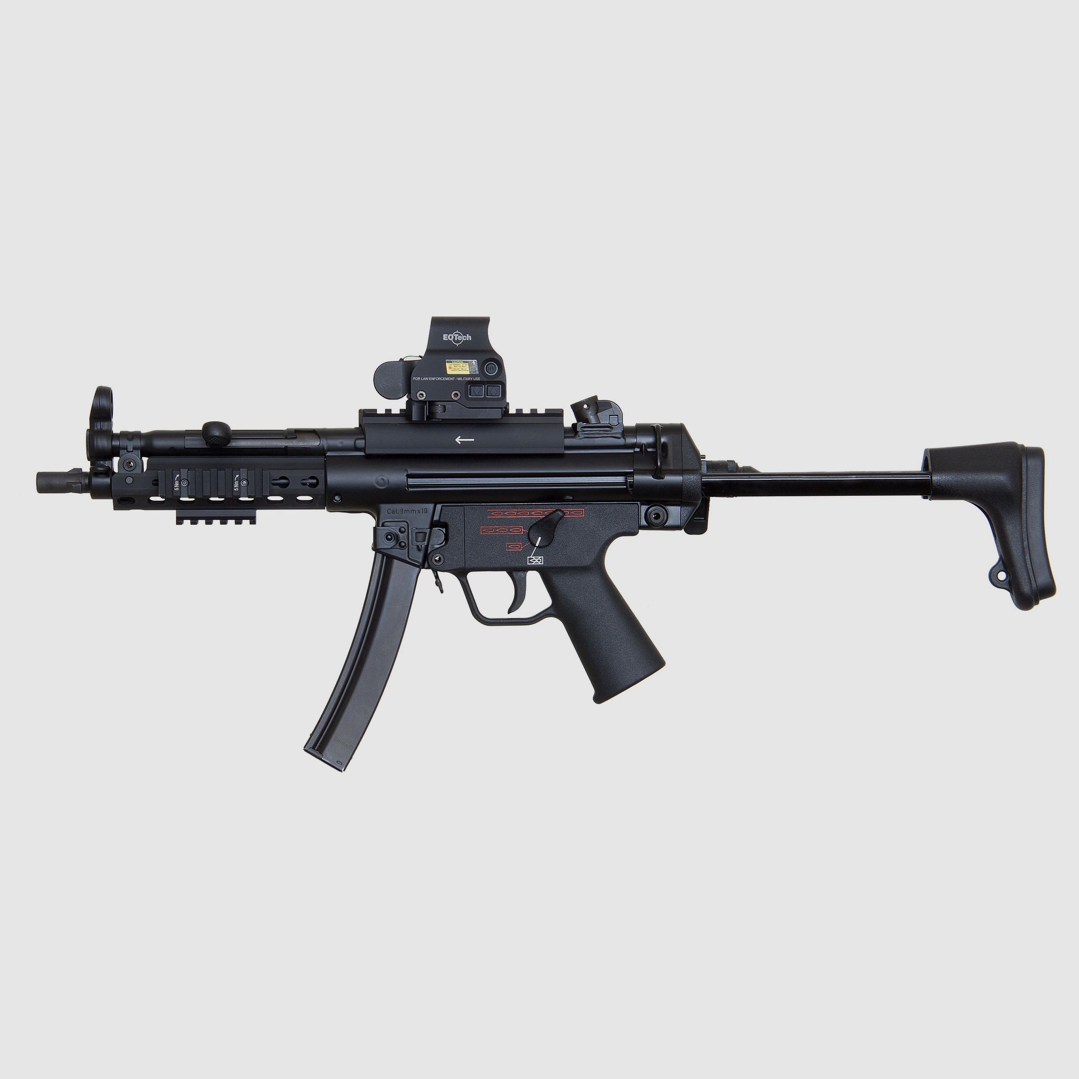 HK MP5 SP5 Picatinny Optikmontage - NEU - Heckler & Koch MP5k SP5k HK94 B&T BT96 MKE T94 SAR M41/05 G3 Mr223 Mr308