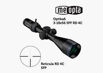 Meopta – Visor MeoPro Optika6 – 3-18×56 SFP – RD 4C