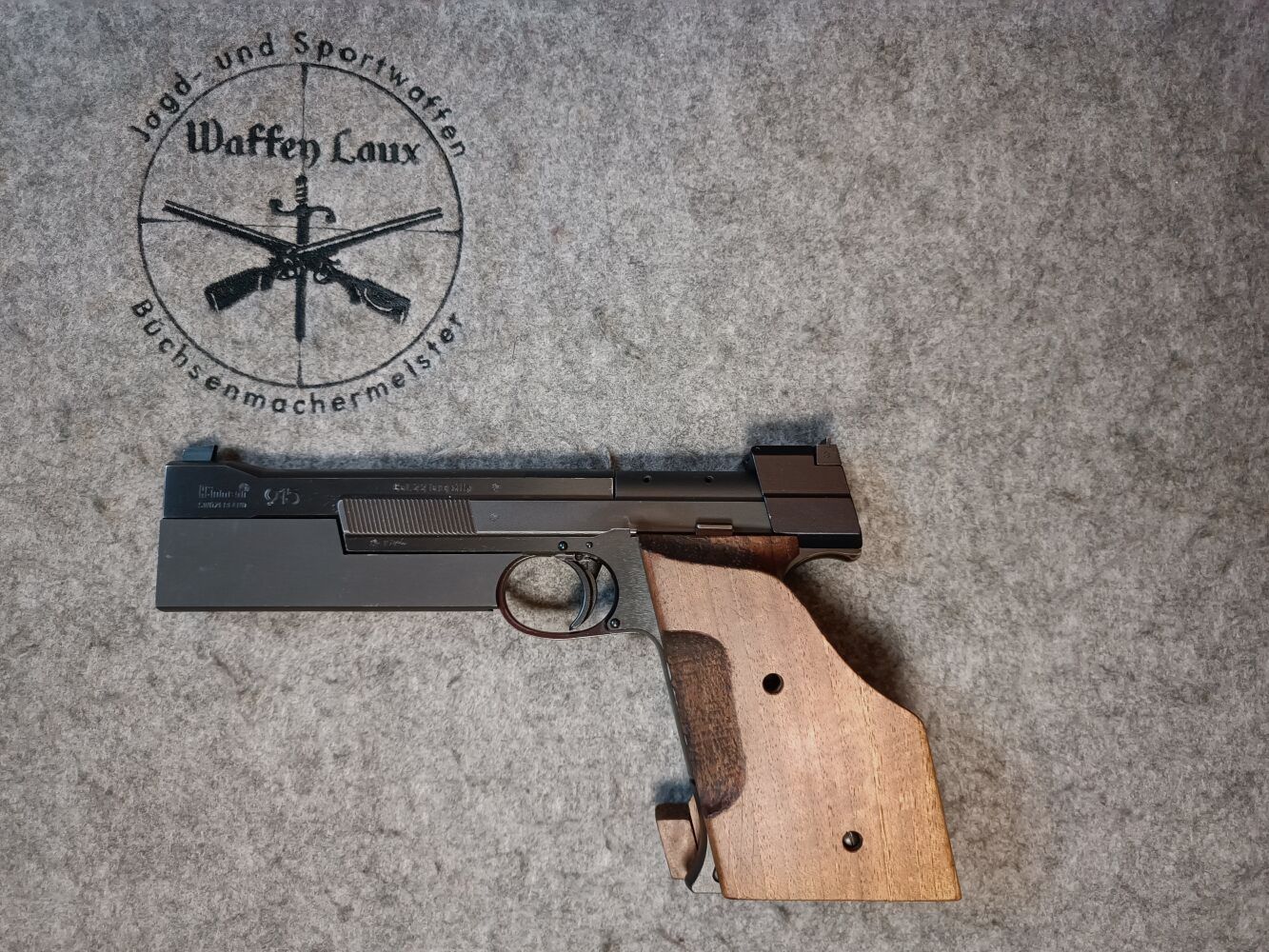 Hämmerli Schweiz Mod. 215 Sport mit zwei Laufgewichte und Zubehör