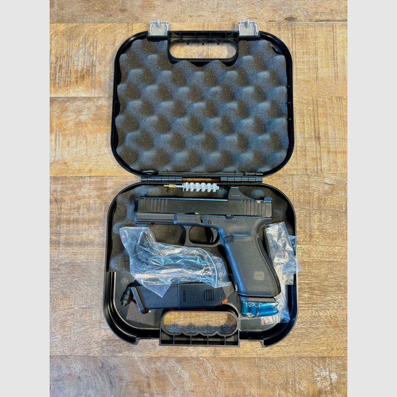 Glock 21 Gen5 MOS - Holosun SCS-MOS-GR - Ghost Inc. Angel 3.0 - SAFARILAND® 577 GLS