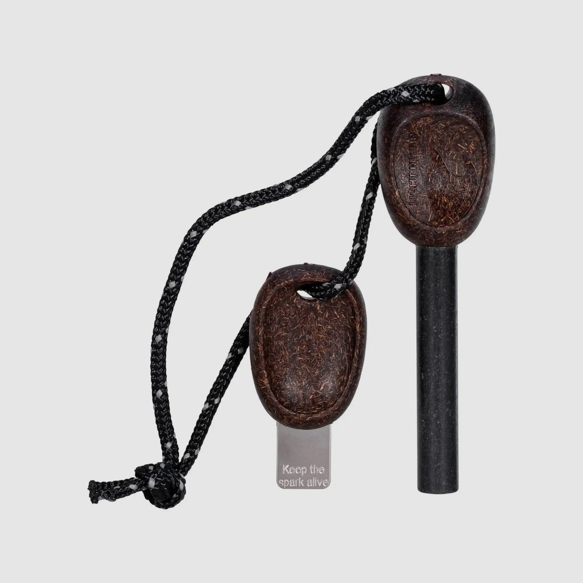 Light My Fire Allume-feu Swedish FireSteel Army 2in1 Bio - Marron