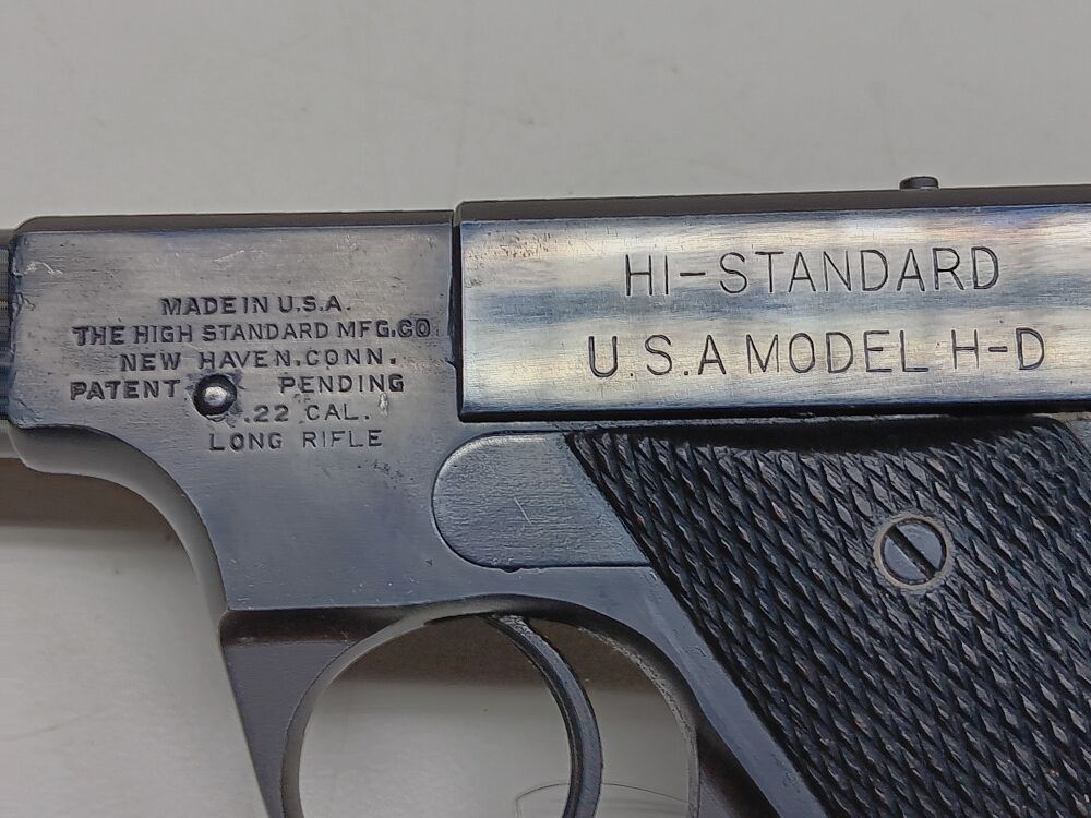 Hi-Standard U.S.A. Model H-D " Property of U.S. "