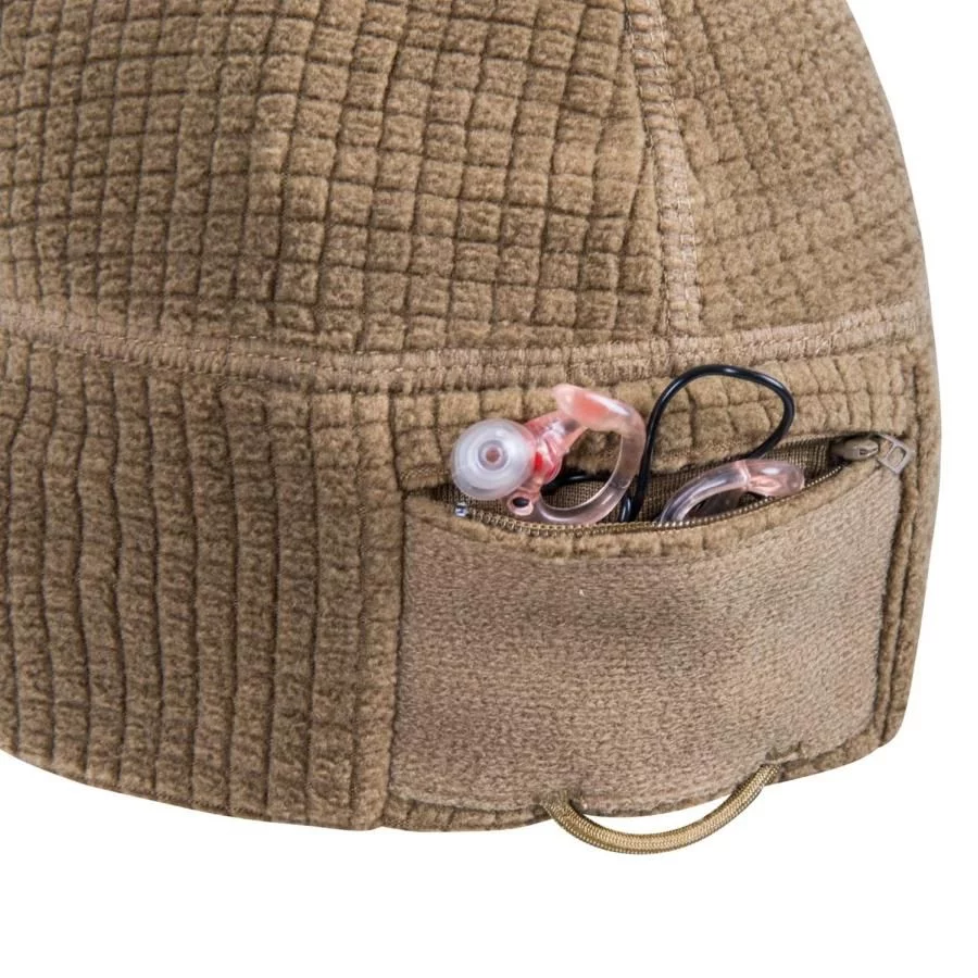 Helikon RANGE bonnet beanie – polaire quadrillée – Coyote – S/M, image 10 sur 24
