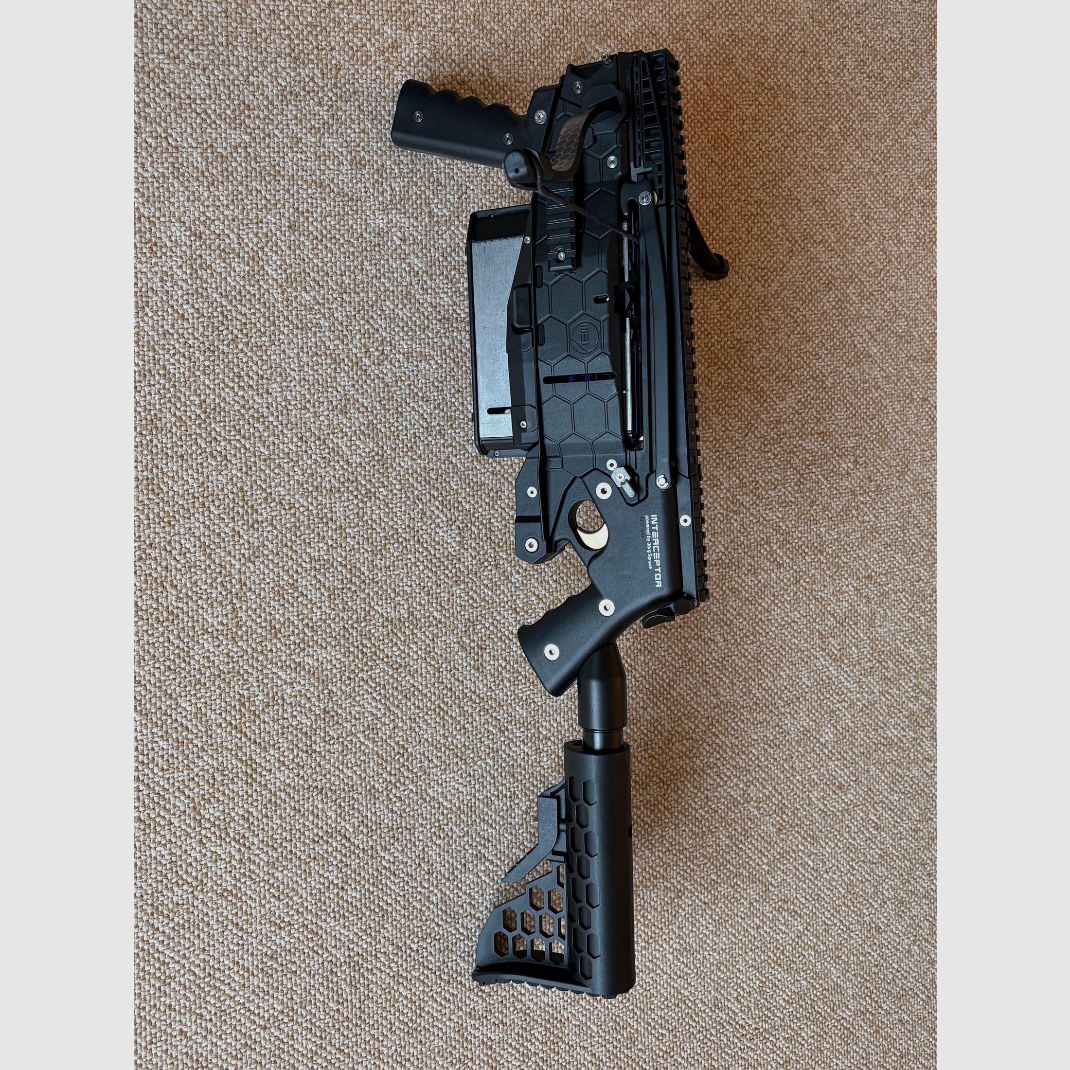 Mey Interceptor Armbrust come nuova 2 mesi di vita + accessori