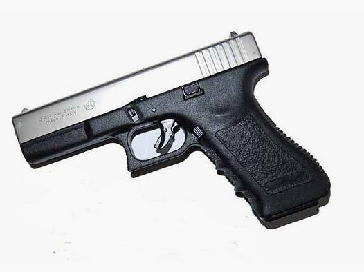 VENTURINI MOD. 76347 BLANK PISTOL MOD. GAP MATT-NICKEL CAL.8