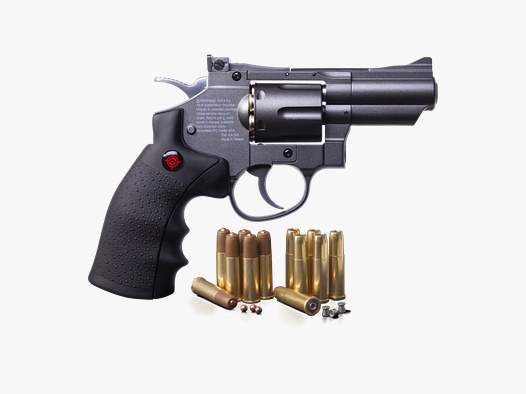 Crosman SNR357 Revolver CO-2 cal. 4,5mm, canon de 3", 6 coups diabolo, 2,9 joules, 350fps