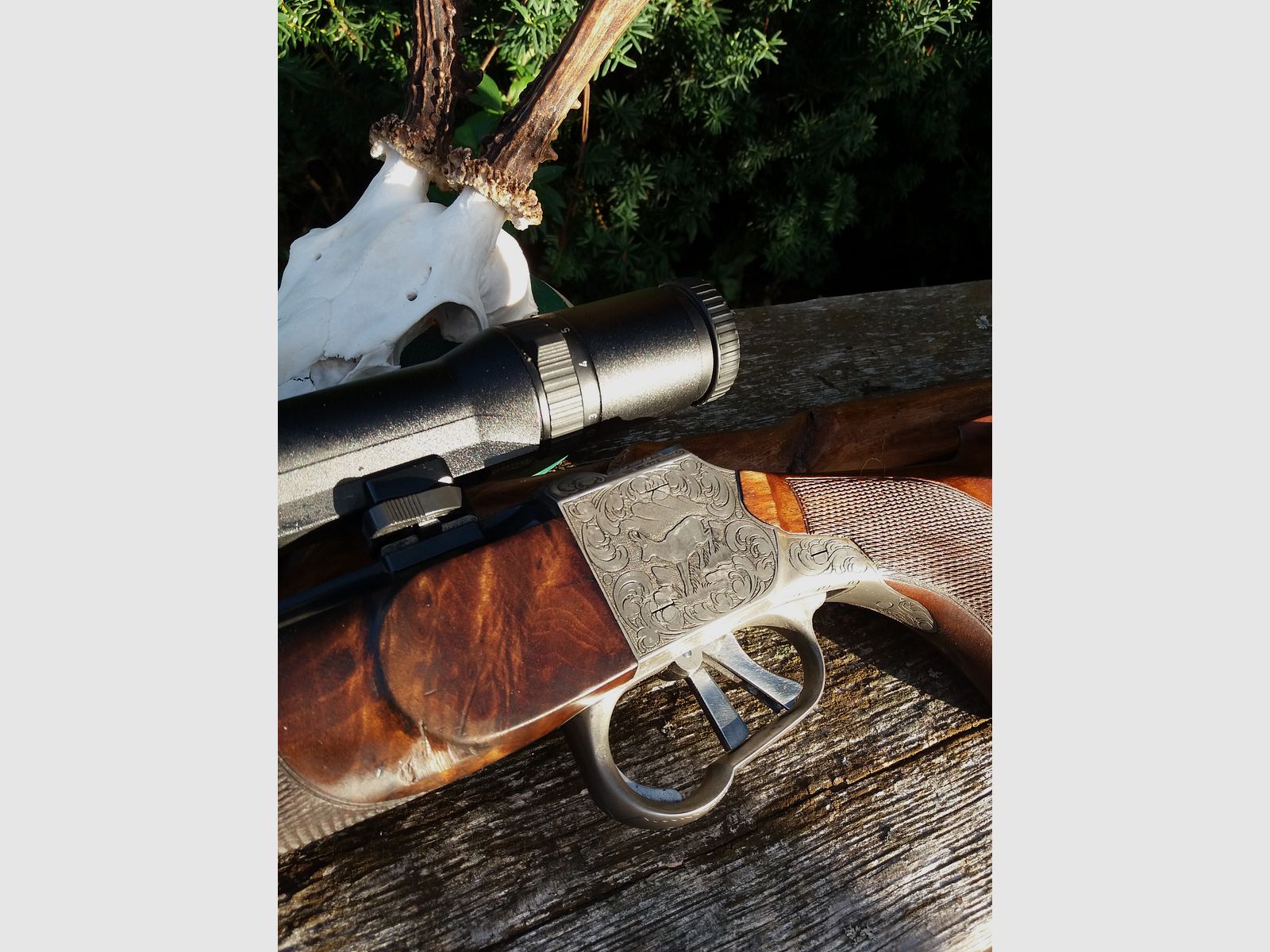 Furtschegger Heerenbüchse falling block rifle