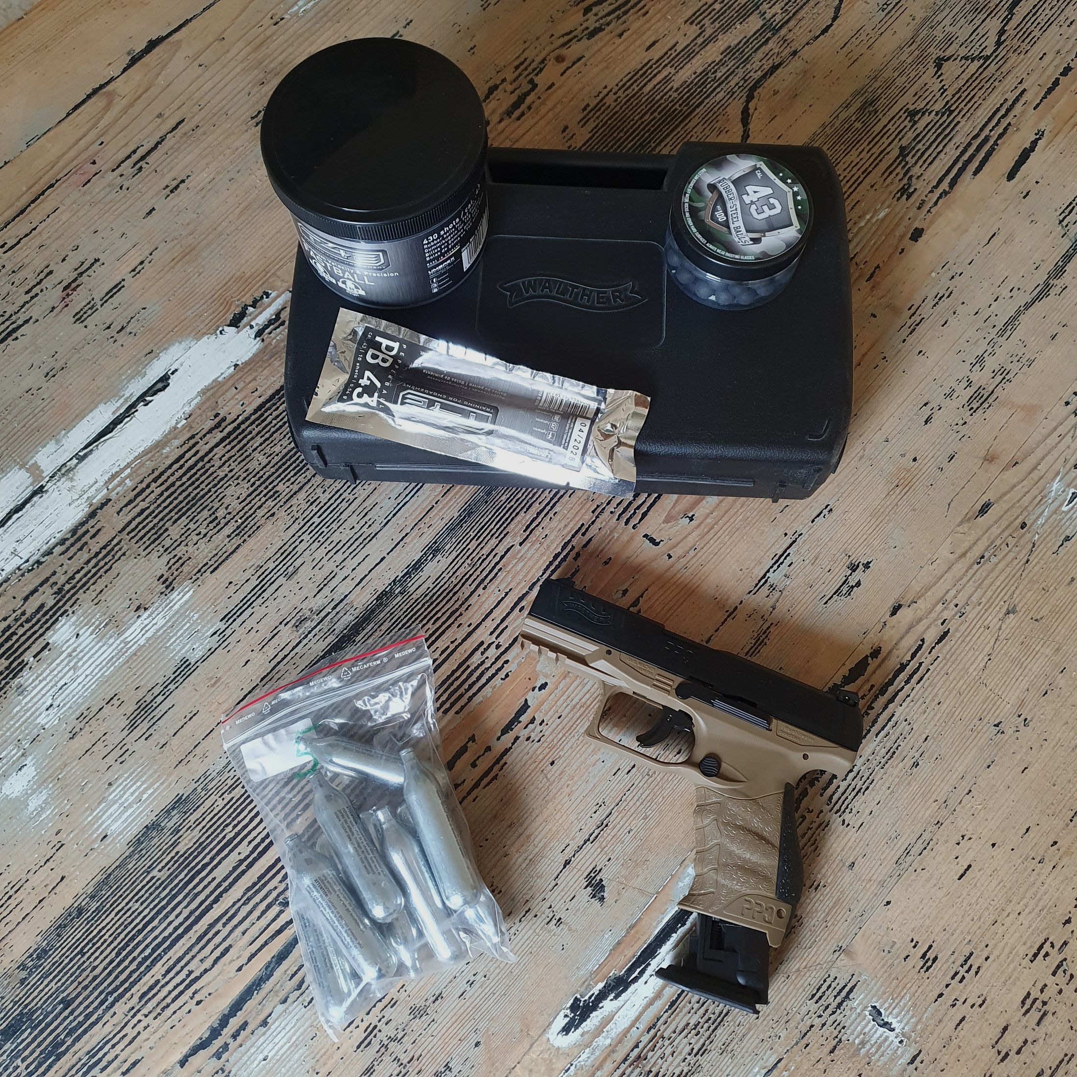 Umarex Walther PPK M2 CO2 braun