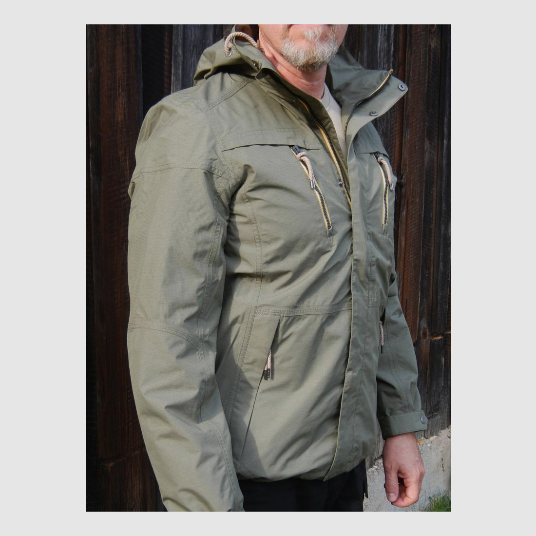 KILLTEC FUNKTIONS JACKE RUSSO NATURGRÜN