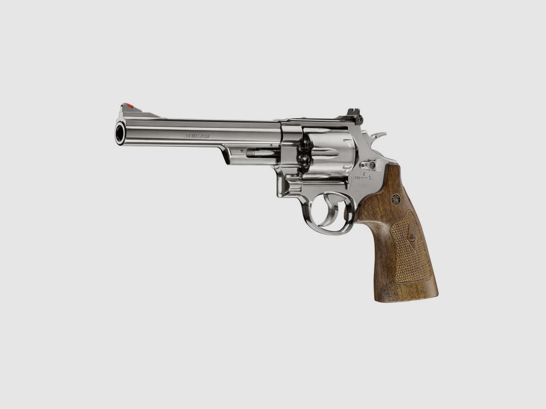 S&W M29 CO2 REVOLVER 6.5" HIGH GLOSS 4.5 MM BB 3J 6 RD, image 3 of 3