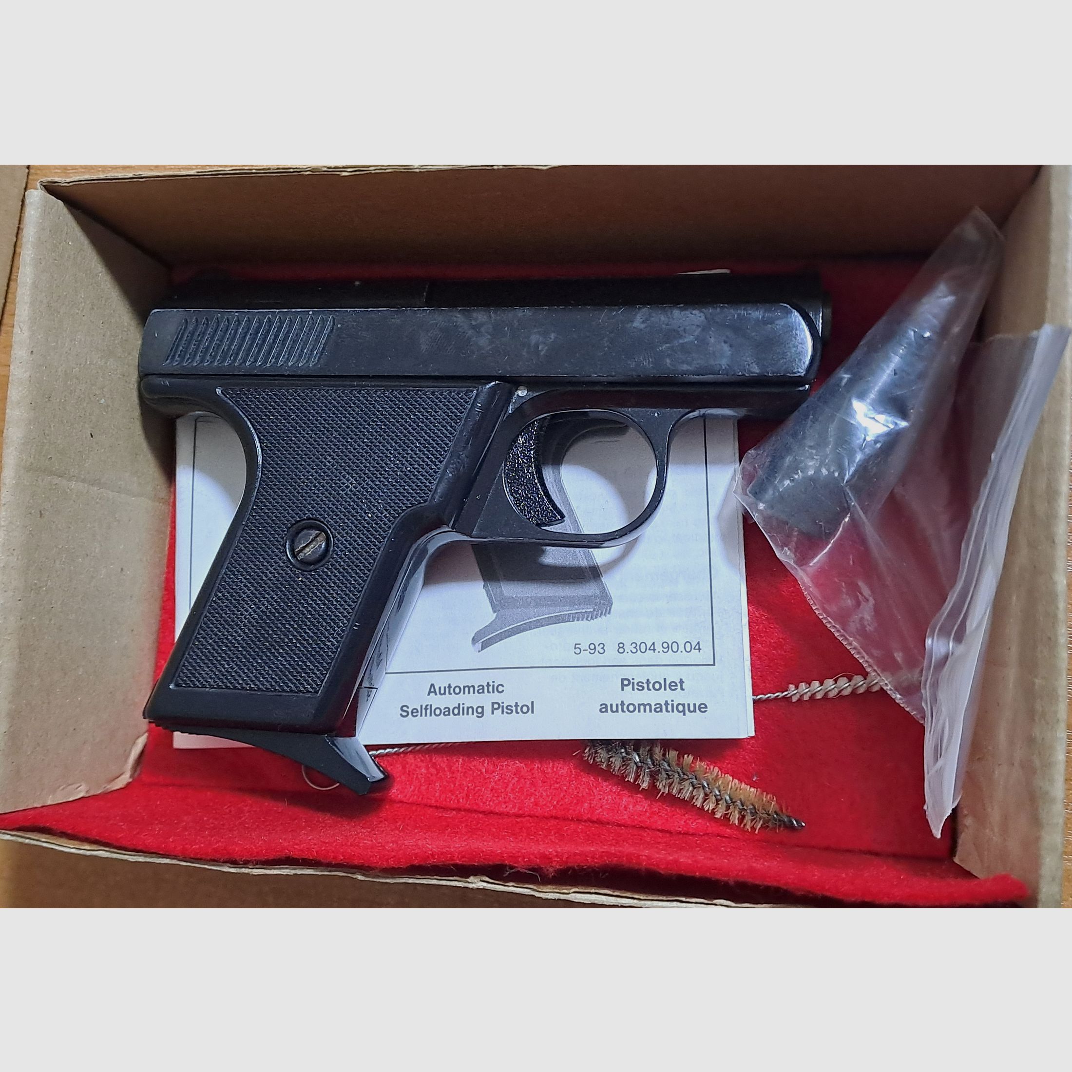 Vecchio protettore per carabina automatica Mod. “G5” nel primo PTB 12/ calibro 8 mm a percussione