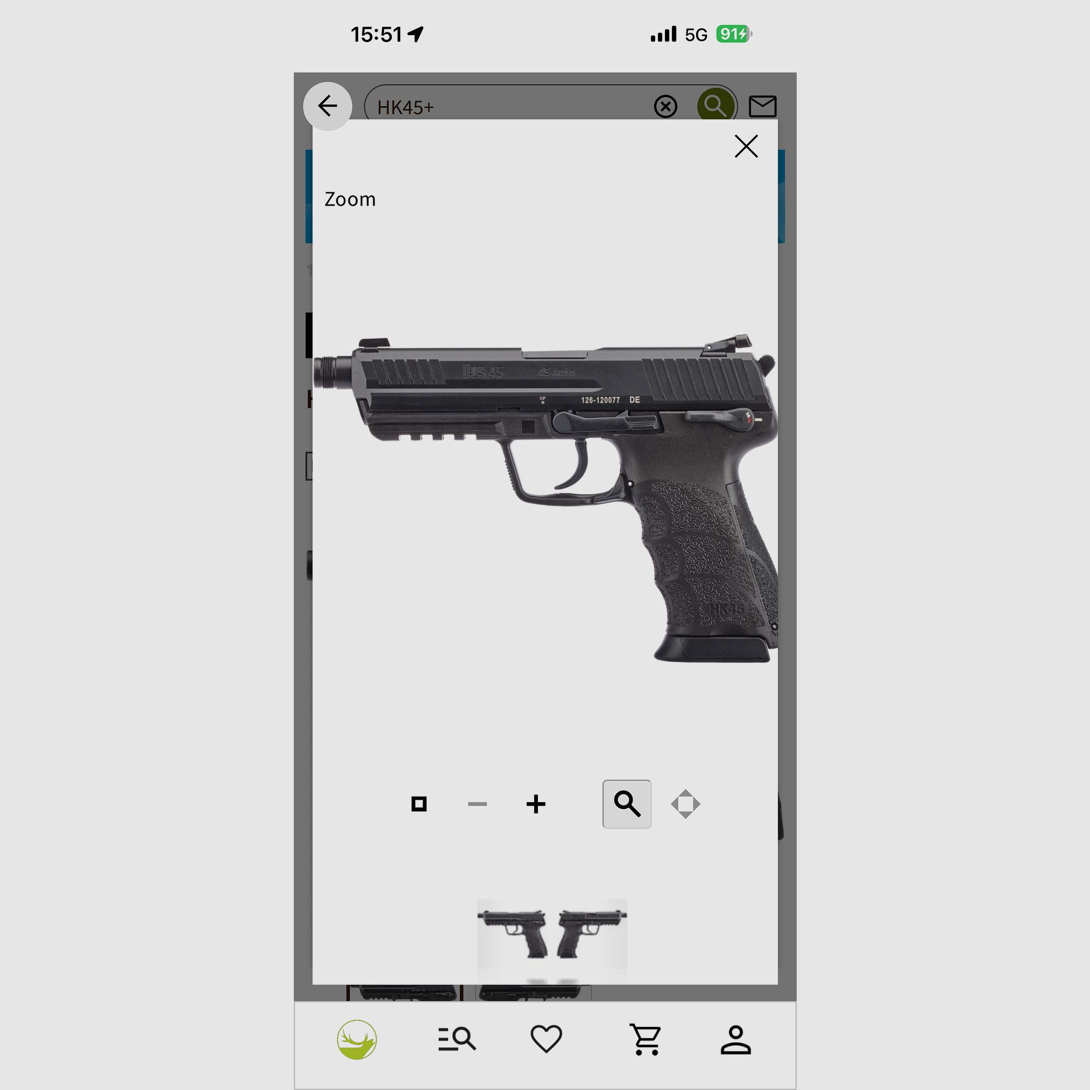 HK45 Tactical 45.ACP