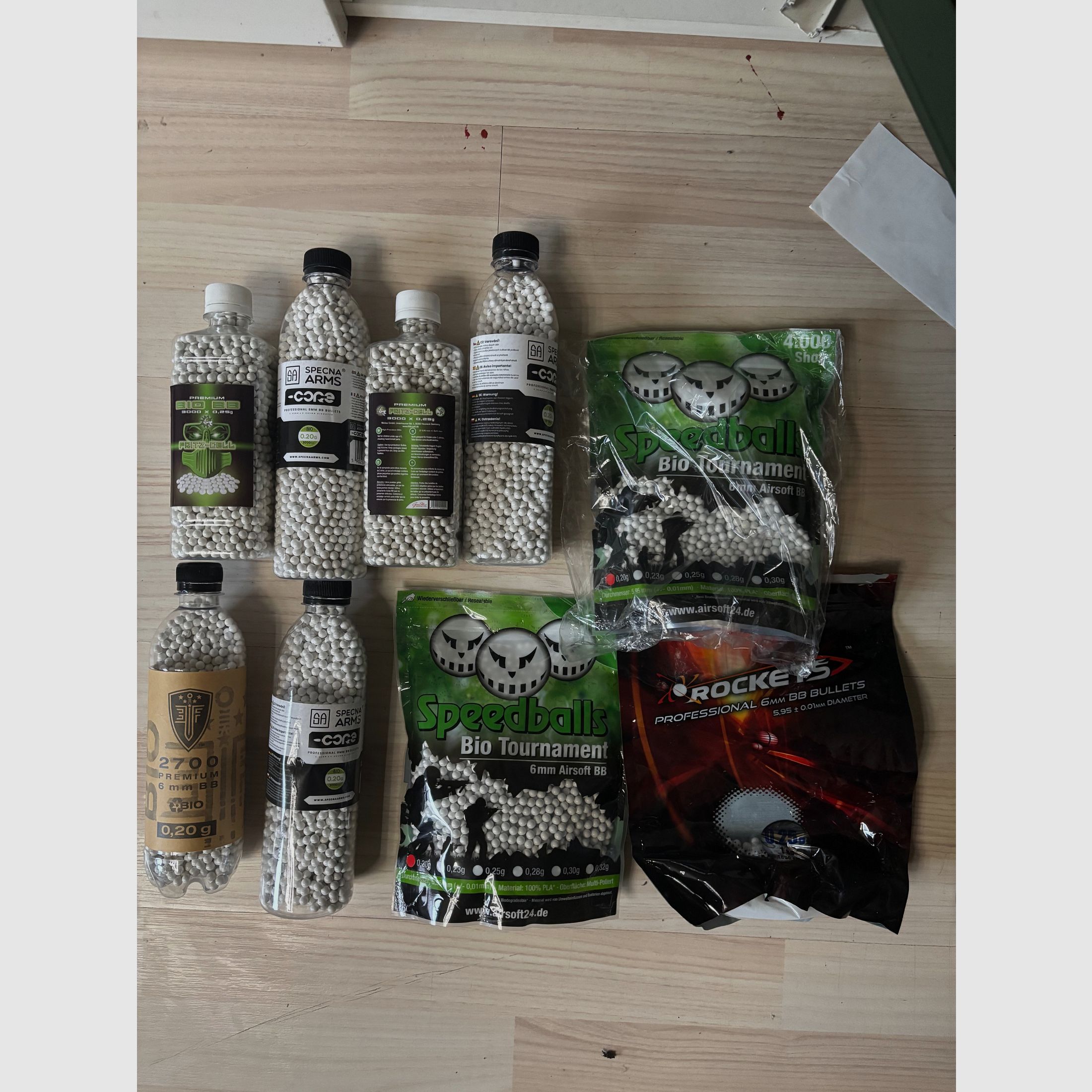 Ich verkaufe meine Softair Waffen