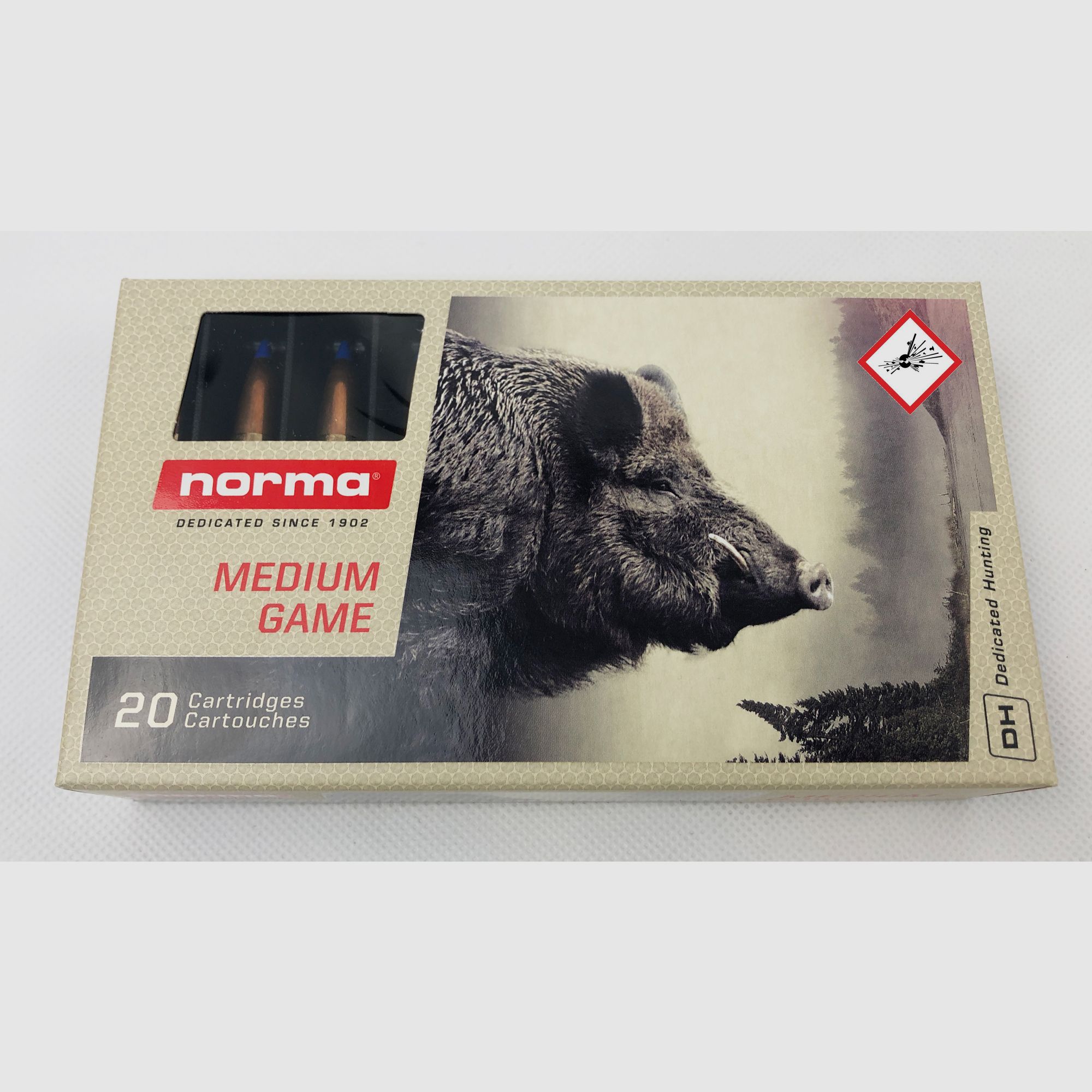 Norma Bondstrike jachtpatroon kal. .308 Win 180grs