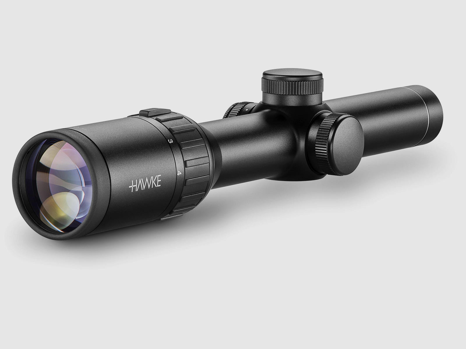 HAWKE 16300 Luneta do polowania ENDURANCE 30 WA 1-4x24 L4A DOT z podświetlaną siatką, zdjęcie 2 z 6