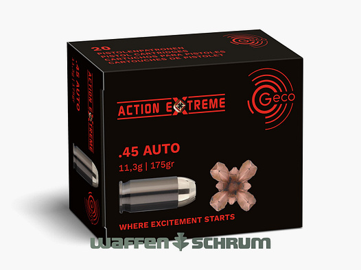 Geco Action EXTREME 11,3g - 175gr .45Auto