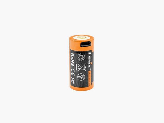 FENIX BATTERIE / AKKU WIEDERAUFLADBAR USB 16340 700mAh