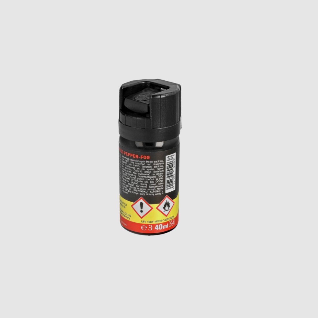 Gaz pieprzowy Hoernecke Pepper Fog TW 500 40 ml, zdjęcie 3 z 3