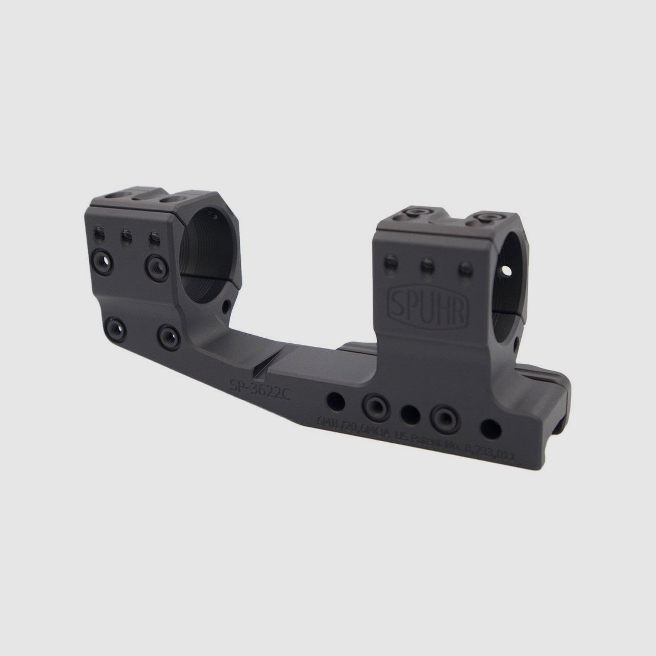 Spuhr Ø30 H38mm 20,6MOA Cantilever / versetzte Blockmontage Gen3