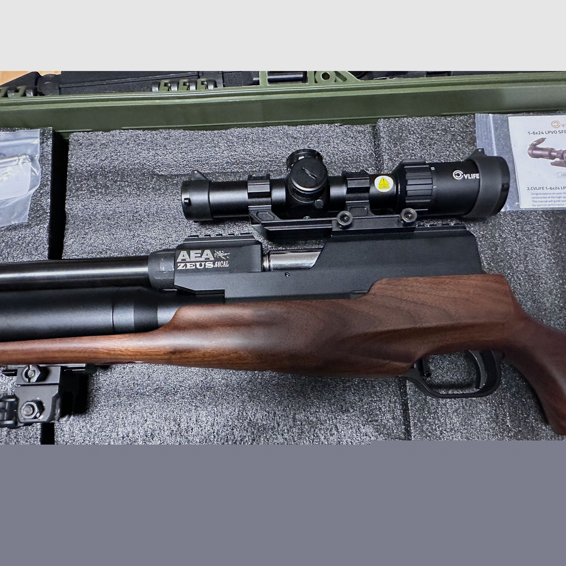 AEA Zeus .68 Sin disparar Nuevo de fábrica