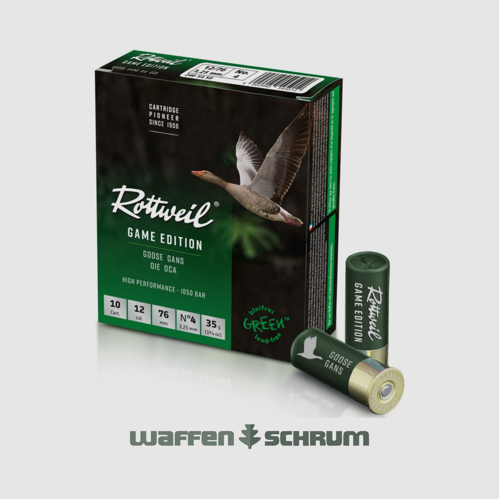 Rottweil Game Edition Anatra Acciaio 16/70 3,0mm - 26g