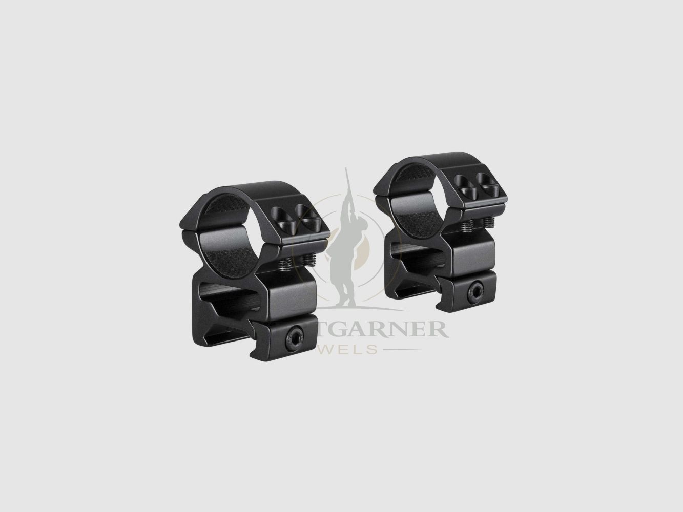 Hawke Match Mounts 1" Weaver Hoch 2Stk.