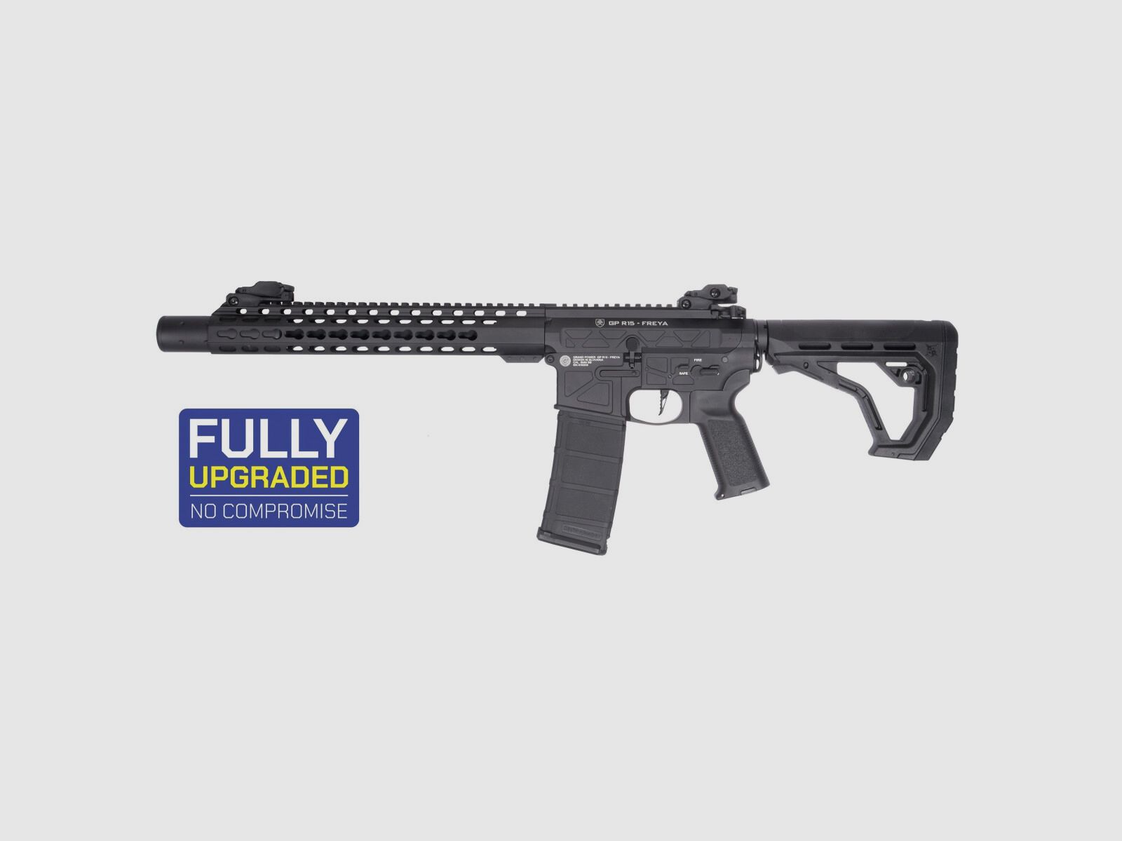 GP R15 FREYA SilentOps FREYA ALPHA Negro S-AEG Libre a partir de 18 años | Delta Armory