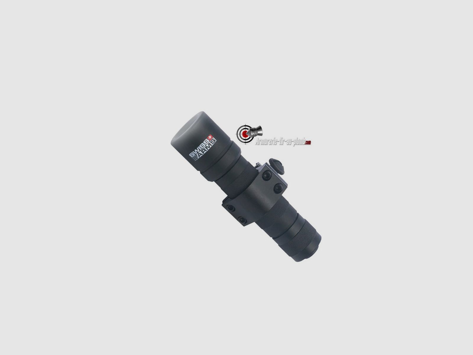 Taktische Lampe Swiss Arms "Luxeon" für Picatinny-Schiene - 22 mm, Bild 1 von 2