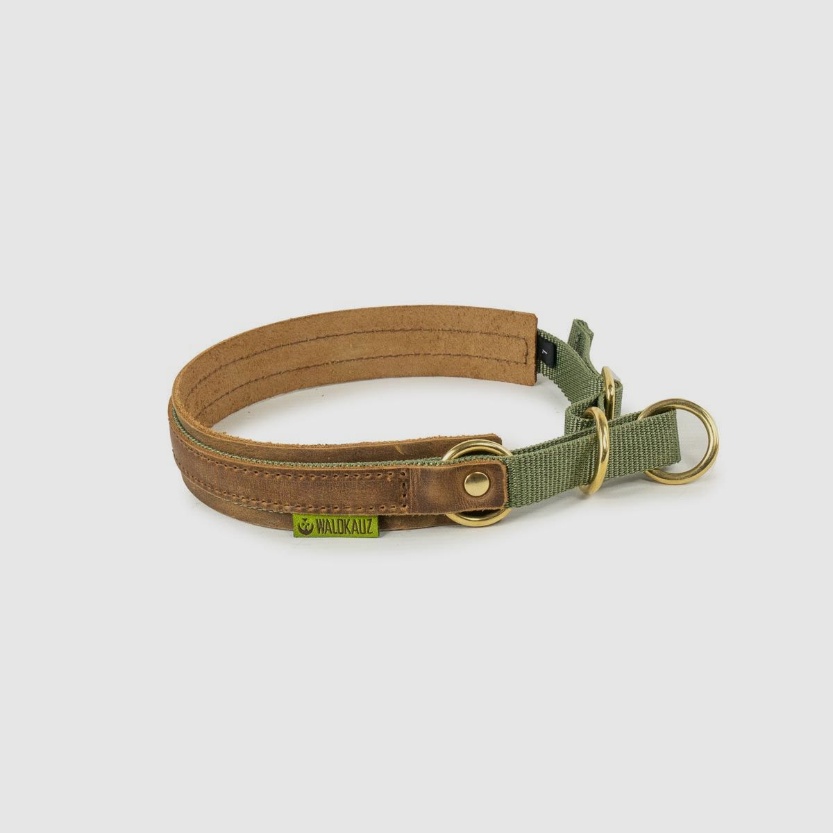 Train stop collar "Bremso", olive