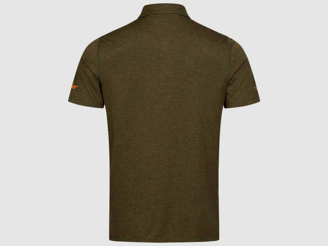 Blaser Herren Competition Polo Shirt dunkel oliv XL