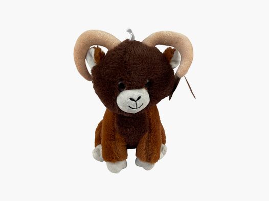Animal en peluche mouflon