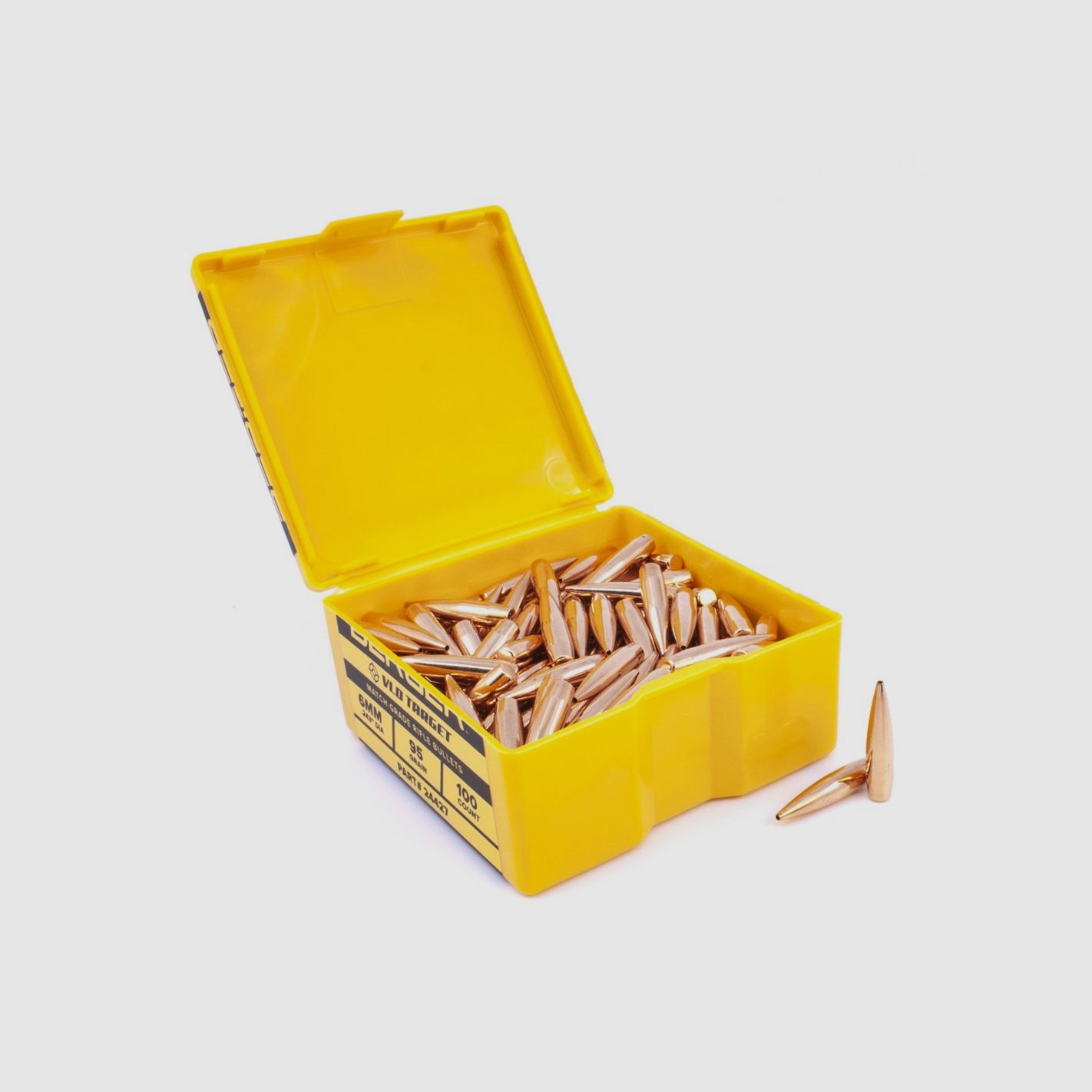 BERGER GESCHOSSE 6MM (.243) 95gr VLD TARGET 100 Stk, Bild 3 von 3