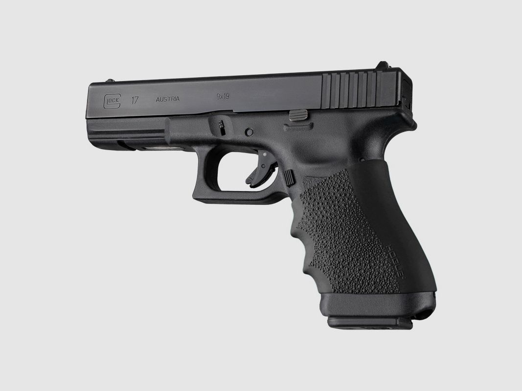 Hogue Black Handball Grip Cover for Glock and others.