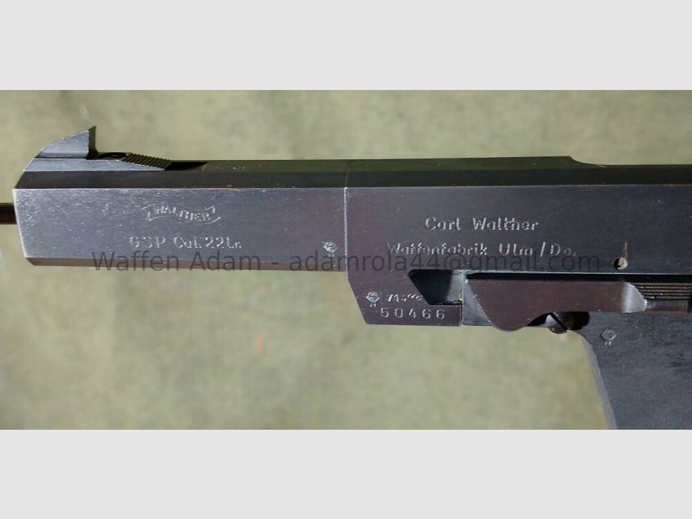 Walther modèle GSP, image 3 sur 5