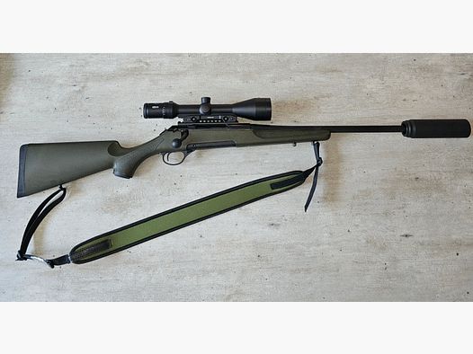 Haenel Jaeger 10 Komplettenpaket inkl. Zielfernrohr und Schalldämpfer