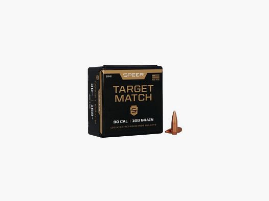 Speer .30 (.308) BT 168 gr. Target Match