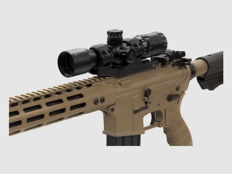 UTG ACCU-SYNC Blockmontage 25,4 mm Medium 34 mm Offset Pro - zwart