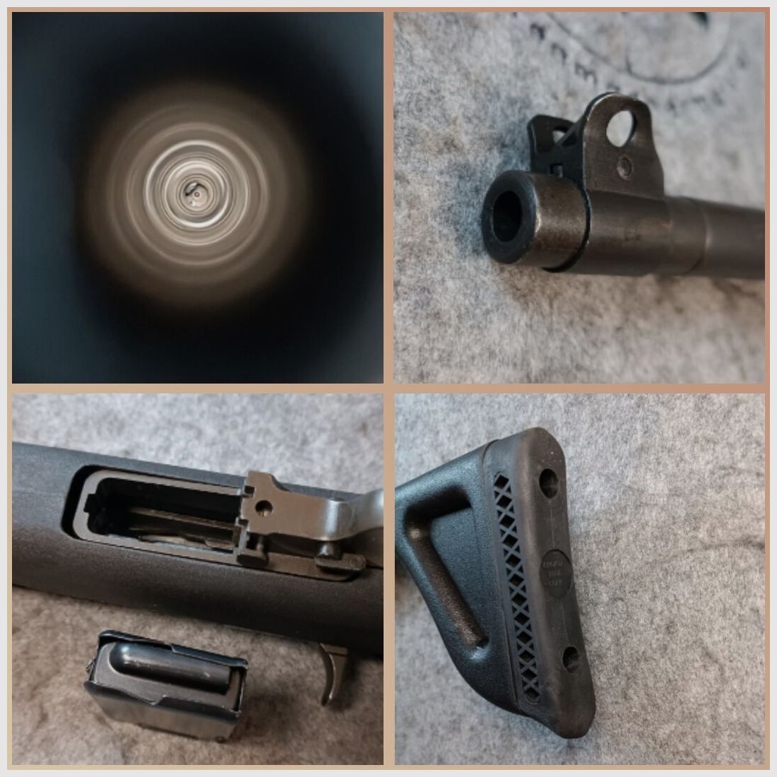 Inland MFG General Motors .30 M1 Carbine mit Choate Kunststoffklappschaft, Bild 10 von 10