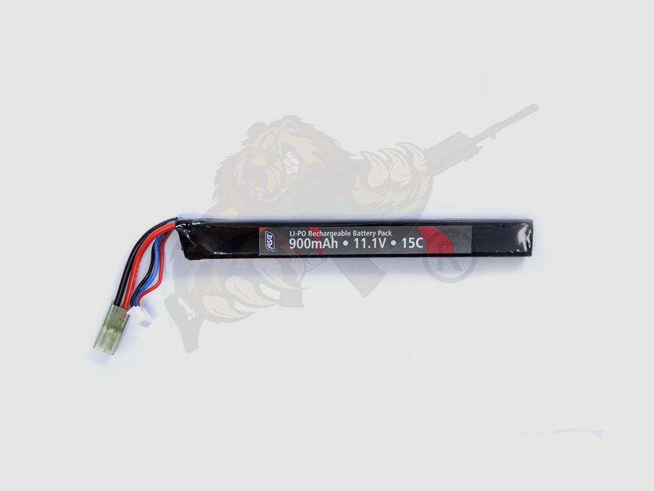LiPo 11.1V 900mAh 15C Stick Type - Mini Tamiya - Strike Systems